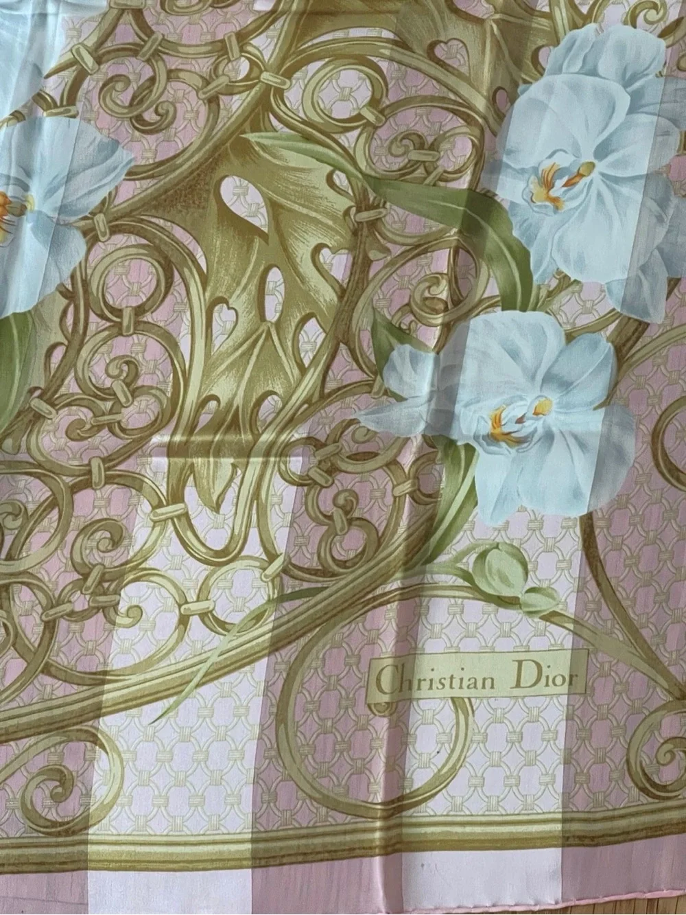 Christian Dior Silk Scarf
